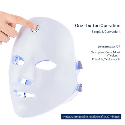 7-Color Luminous Photon Therapy Mask