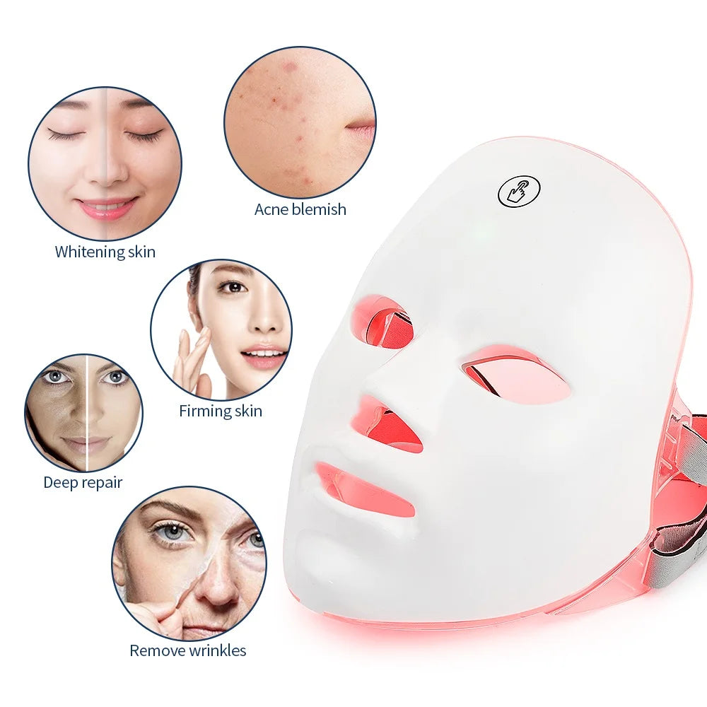 7-Color Luminous Photon Therapy Mask